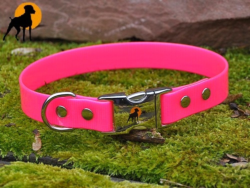 HWP Biothane Crystal HB 25mm mit Alu-Verschluß, Pink