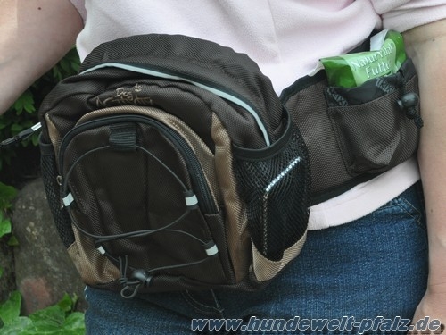 Gurttasche Multi-Belt, 57-138 cm, braun-beige