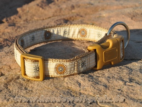 Halsband Luna, 25mm x 40-65cm mit Zugentlastung