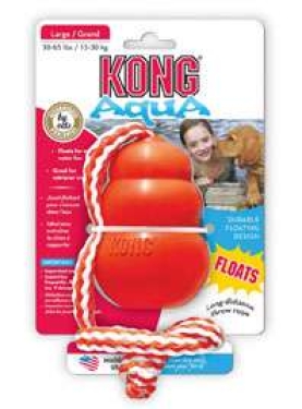 Kong Aqua M mit Seil, 8,5cm