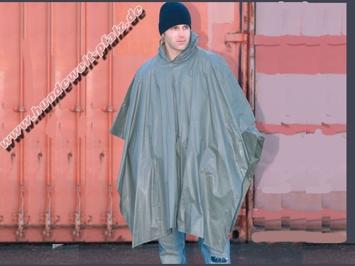 Vinyl-Poncho 1,5mm, Dunkelblau
