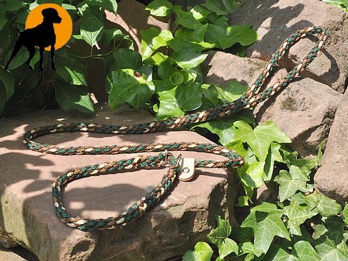 Tauwerk Agility-Retriever- Lassoleine G1, 9mm x 150cm, Nature