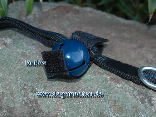 Bärenglocke / Ortungsglocke - blau
