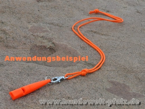 HWP Nylon Pfeifenband Basic 3mm mit Karabiner