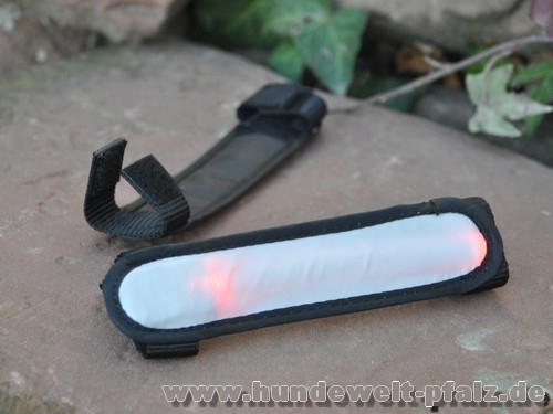 Flash Sicherheitsband mit Klettverschlüssen, 16cm