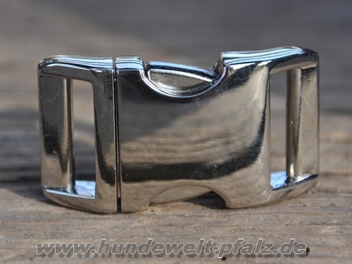 Steckschloss Aluminium 19mm, poliert