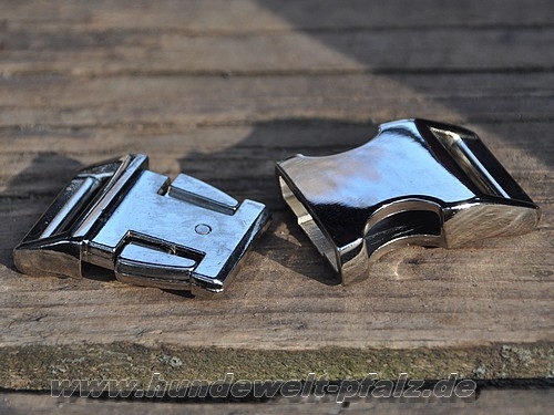 Steckschloss Aluminium 19mm, poliert