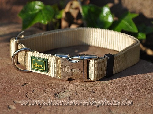 Hunter Halsband Vario Basic Alu-Strong, M, Beige