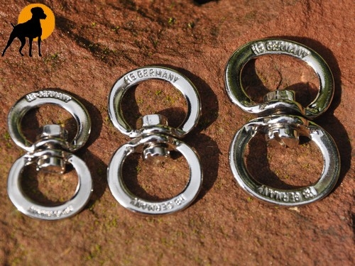 Sprenger Doppelwirbel gestanzt, 19mm, vernickelt