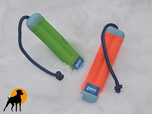 Chuckit! Amphibius Bumper Dummy 23x5cm, neongrün