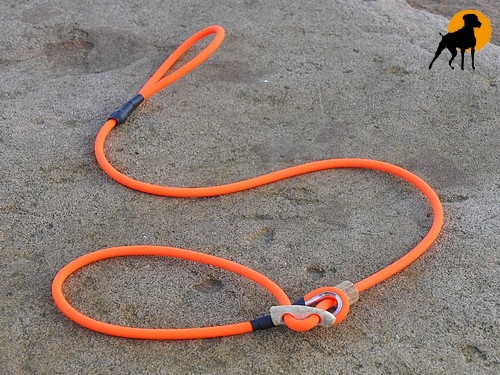 HWP Biothane Beta Coated Rope Retrieverleine 130cm x 6mm