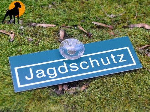 Autoschild JAGDSCHUTZ