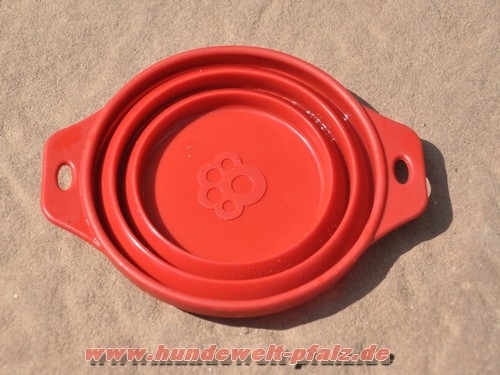 Silikon Reisefaltnapf, 0,5 l / ø 14cm