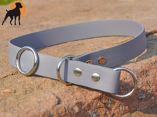 Biothane Beta Halsband Sport mit Zugstop, 25mm