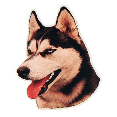 Aufkleber Sibirian Husky