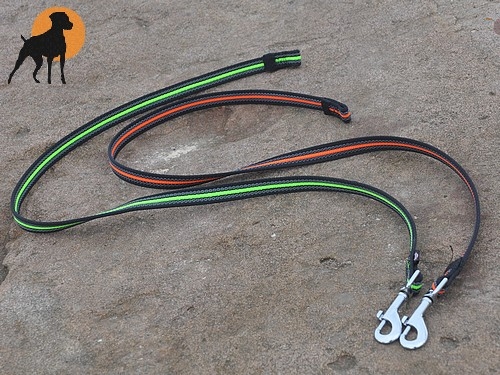 Sportleine Fusion gummiert 17mm x 100cm, o.HS