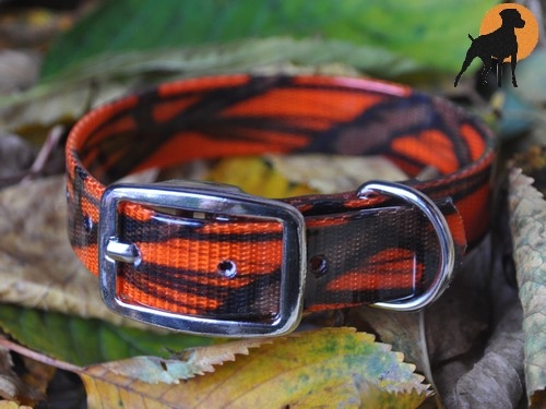 Biothane Camouflage Halsband Classic, Breite: 19mm