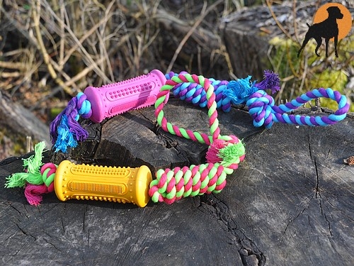 Trixie Denta Fun Spieltau mit Stick 7 x 51cm