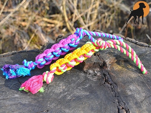 Denta Fun Twisted Stick Tau mit Naturgummi, Gr.1