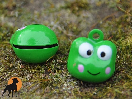 Glöckchen Kermit 15mm, Grün