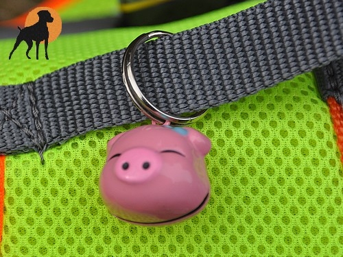 Glöckchen Porky 30mm, Rosa