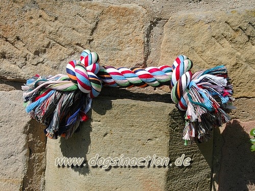 Spieltau aus Baumwolle, bunt, 470g / 40cm