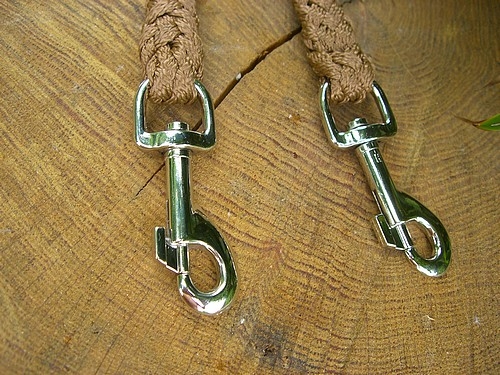 Tauwerk Koppel G2 für 2 Hunde, ca. 20mm x 30 / 40 / 50cm