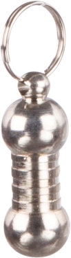 Design-Adressanhänger, Knochen, Metall