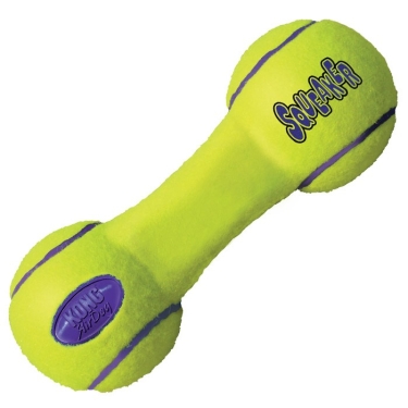 Kong Airdog Squeakair Hantel Large, 13cm