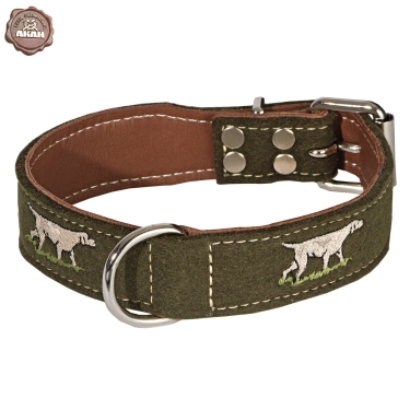 Akah WOLLFILZ Halsband Jagdhund
