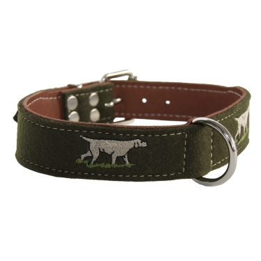 Akah WOLLFILZ Halsband Jagdhund