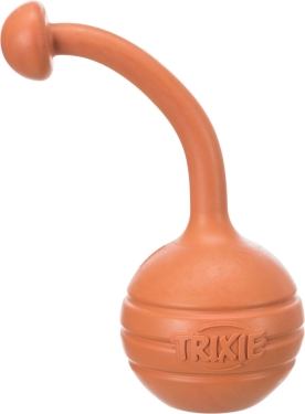 Trixie TPE-Ball mit Wurfband, schwimmfähig, ca. 6x13cm