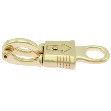 Panikhaken 100mm, goldfarben
