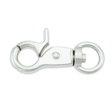 Scherenkarabiner Mini für Seile 45mm - Vernickelt