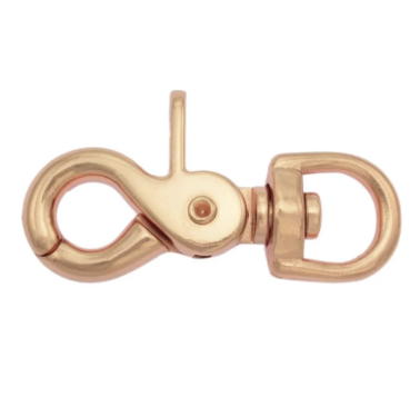 Scherenkarabiner für Seile 61mm - Roségold Optik