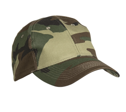 Miltec Baseballcap Camouflage Woodland