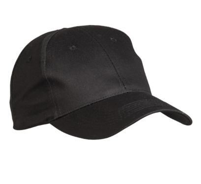 Miltec Baseballcap Schwarz