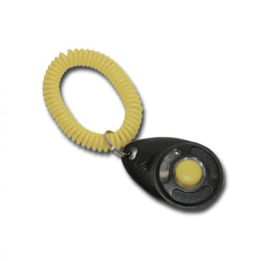 Starmark Pro-Training Clicker Deluxe mit Armband, Schwarz