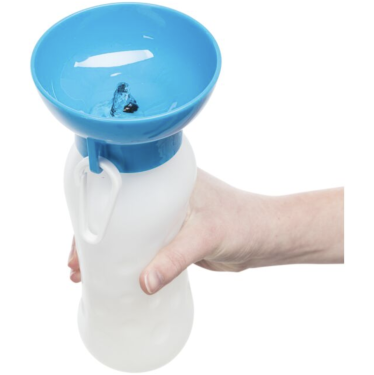 Flasche mit Trinknapf, 0,55l