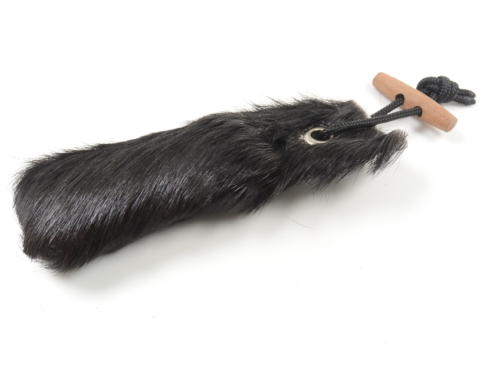 Ziegenfell Vollfell-Dummy  26 x 7cm, ca. 500g