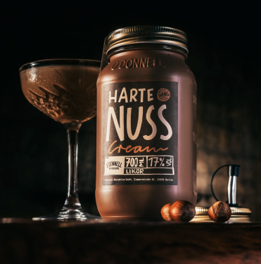 O'Donnell Moonshine Harte Nuss Cream GANG EDITION 700ml (17% vol.) im braunen Glas