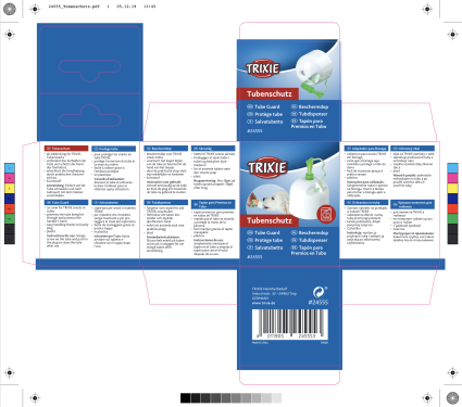 Tubenschutz / Verschluß für Einweg-Futertuben