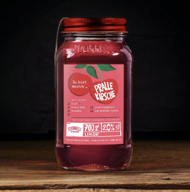 O'Donnell Moonshine Pralle Kirsche - Design-Edition 700ml, limitiert !!!!