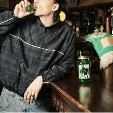 O'Donnell Moonshine Likör Waldmeister St. Patrick´s Day, (20% vol.), 700ml - Glas, OHNE Ausgießer