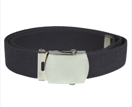 Miltec US Hosengürtel 30mm aus Baumwolle Navy (Dunkelblau)