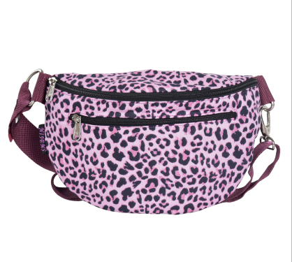 Nijens Gassitasche Bauchtasche Crossbodybag Bangkok, Baumwolle/Canvas, Pink