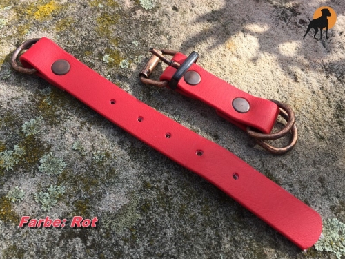Biothane Beta Paracord Adapter 19mm mit Rollschnalle, Antik