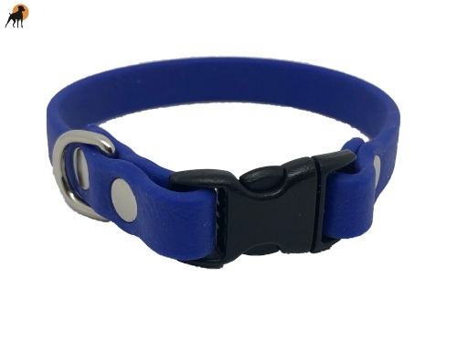 HWP Biothane Beta Maßhalsband FUN 9mm, mit PVC Verschluß