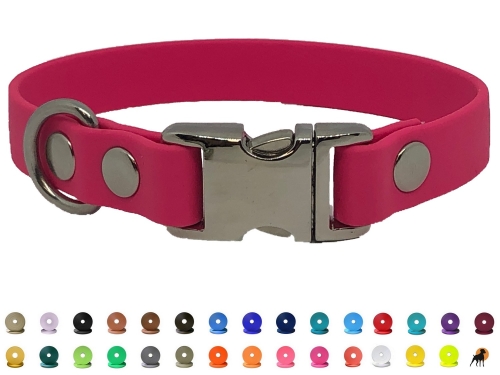 HWP Biothane Beta Halsband 19mm, mit Alu-Verschluß