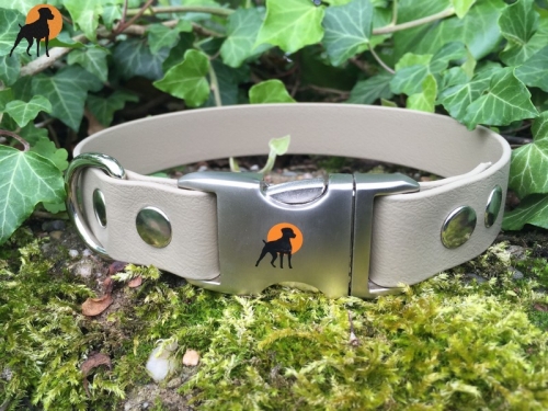 HWP Biothane Beta Maßhalsband 25mm mit Alu-Verschluß